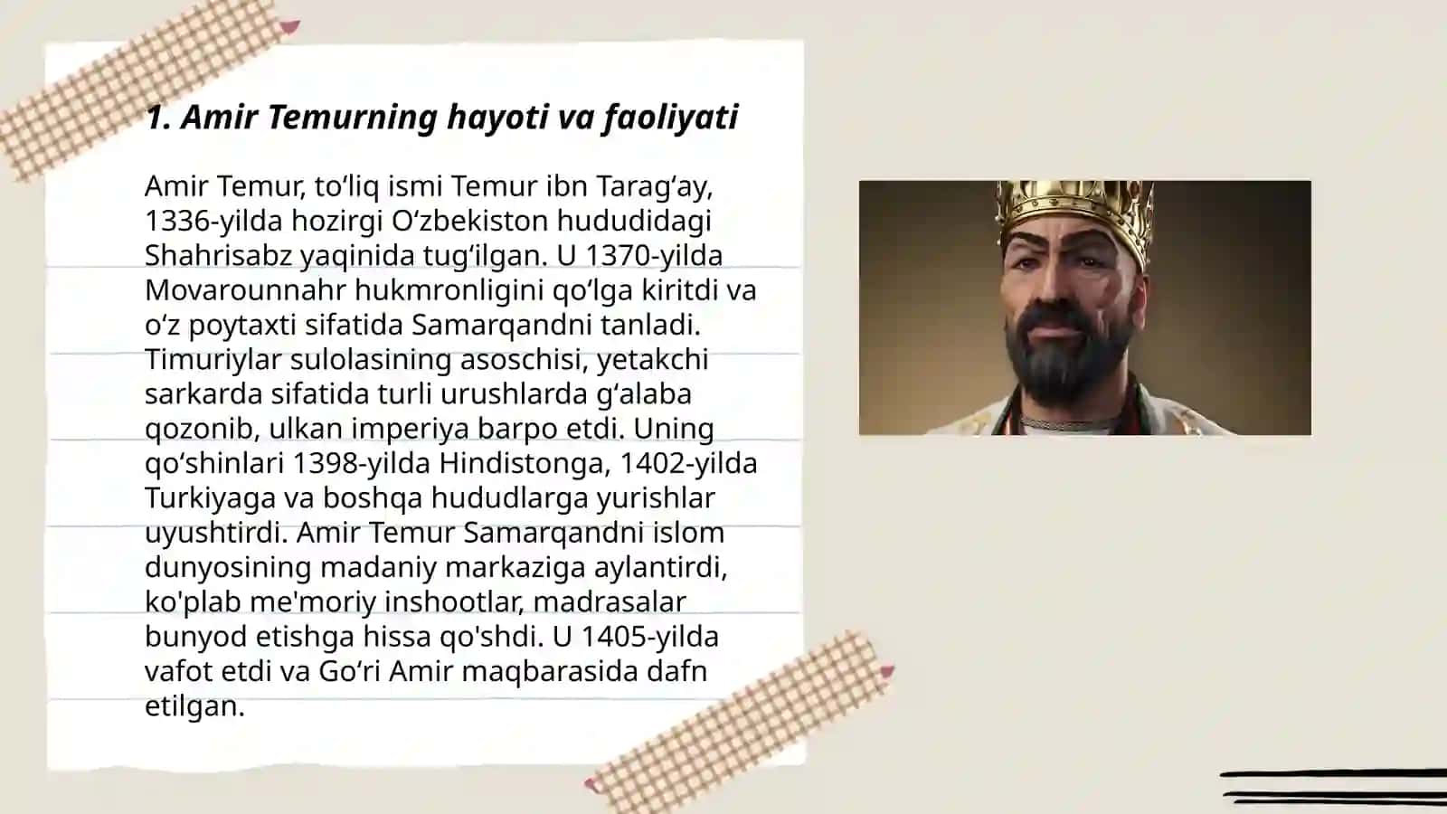 Amir Temur buyuk davlat arbobi 3