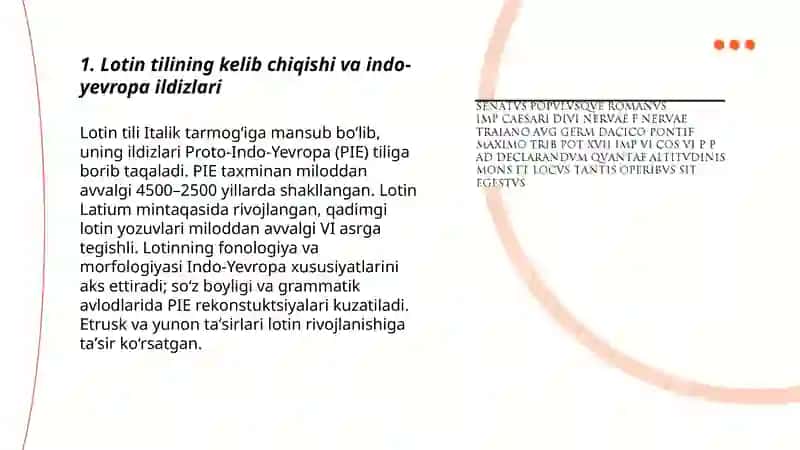 Lotin tili tarixi 3