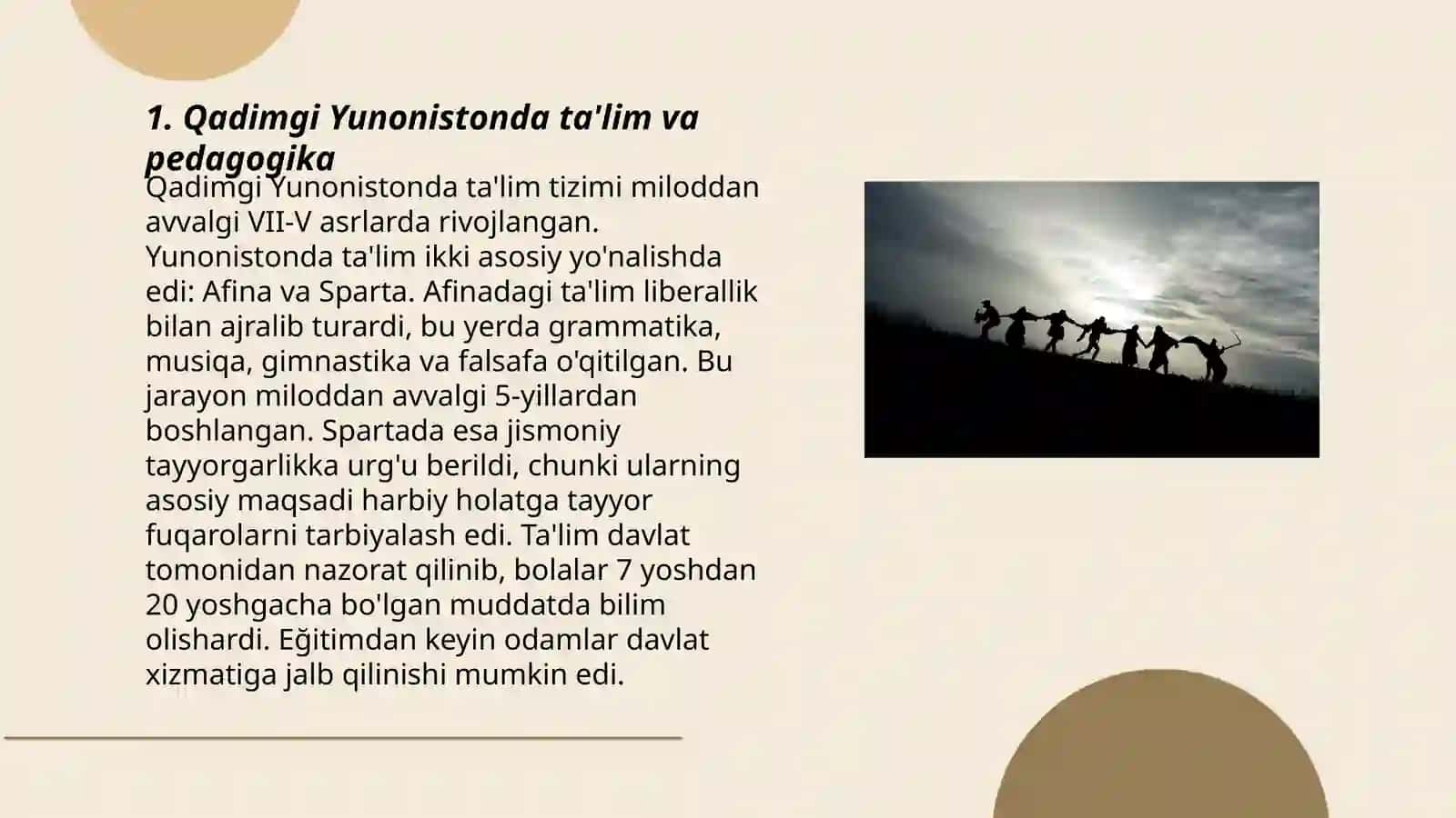 Qadimgi Yunonistonda ta'lim va pedagogika 3