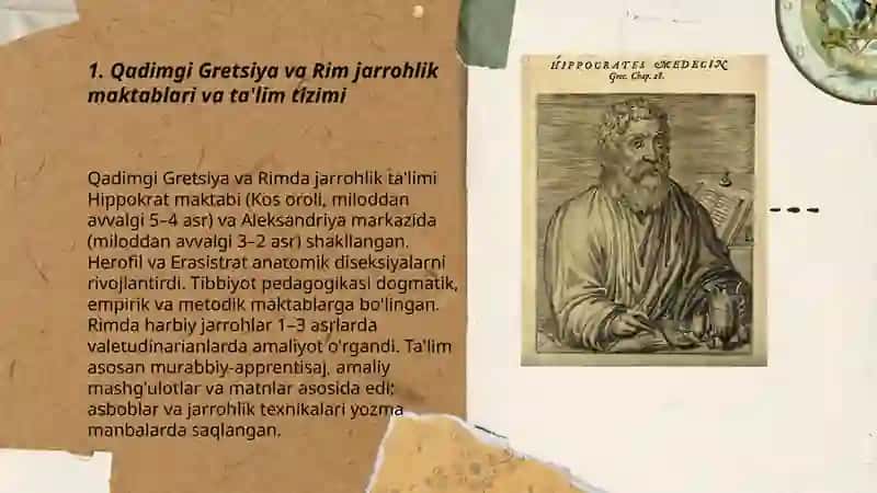 Qadimgi Greytsiya va Rimda jarrohlik usullari 3