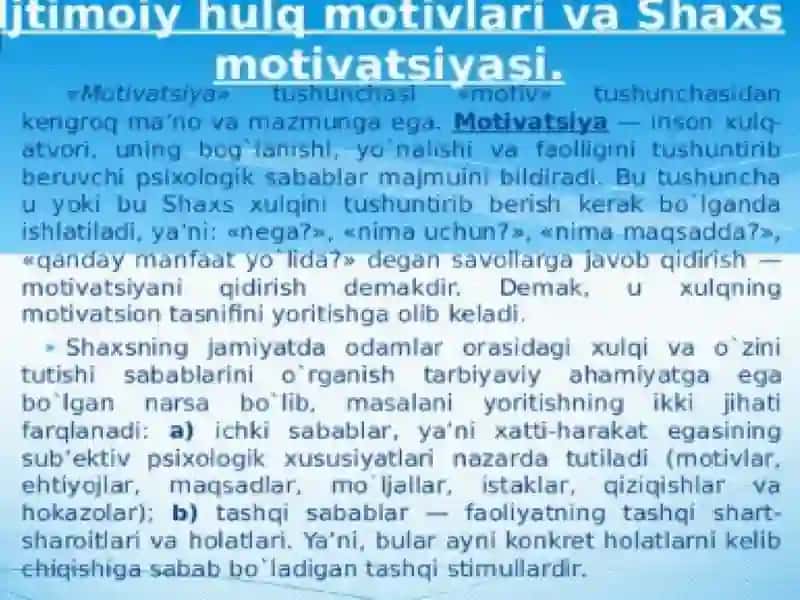 Individlik va shaxsiy rivoyat 3