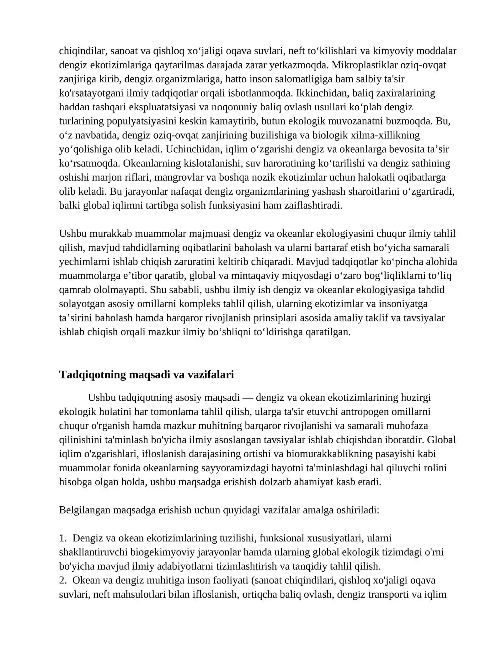 Dengiz va okeanlar ekologiyasi 3