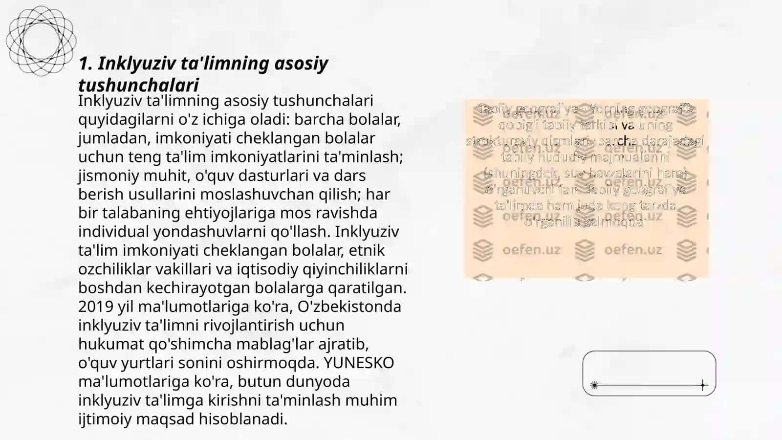 Inklyuziv ta'lim kursining tamoyillari 3