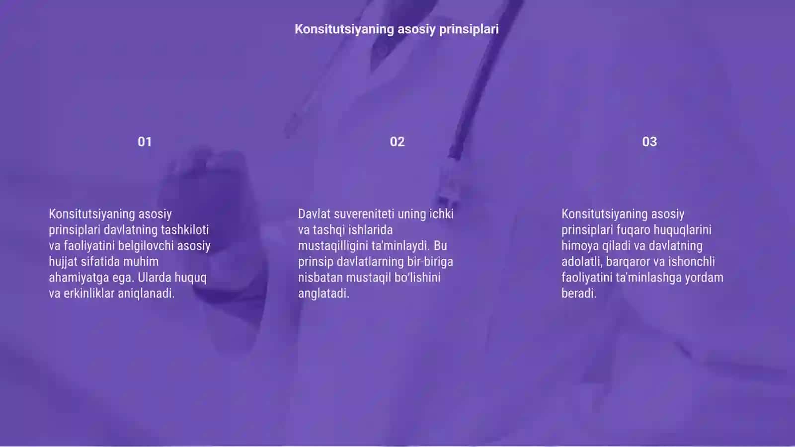 Konsitutsiyaning asosiy prinsiblari 3