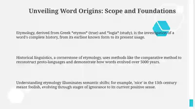 Etimology of words 3