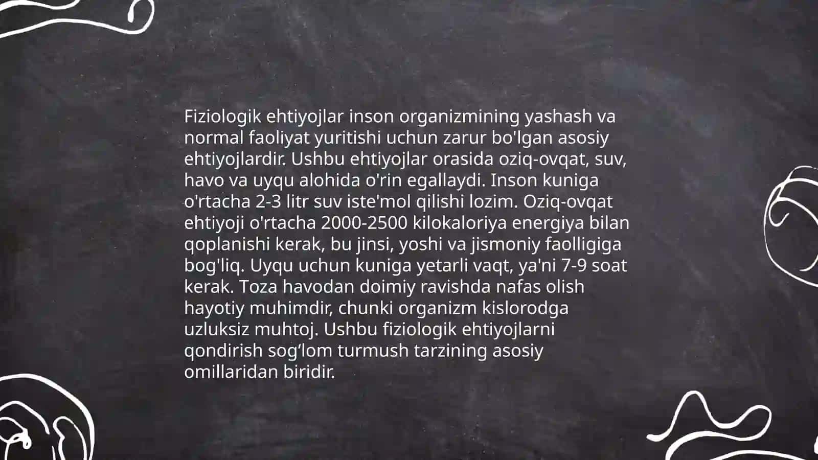 Ehtiyojlarning klassifikatsiyasi 3
