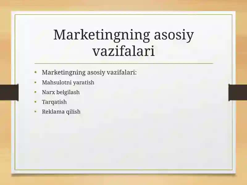 Marketing va Market Orientation 3