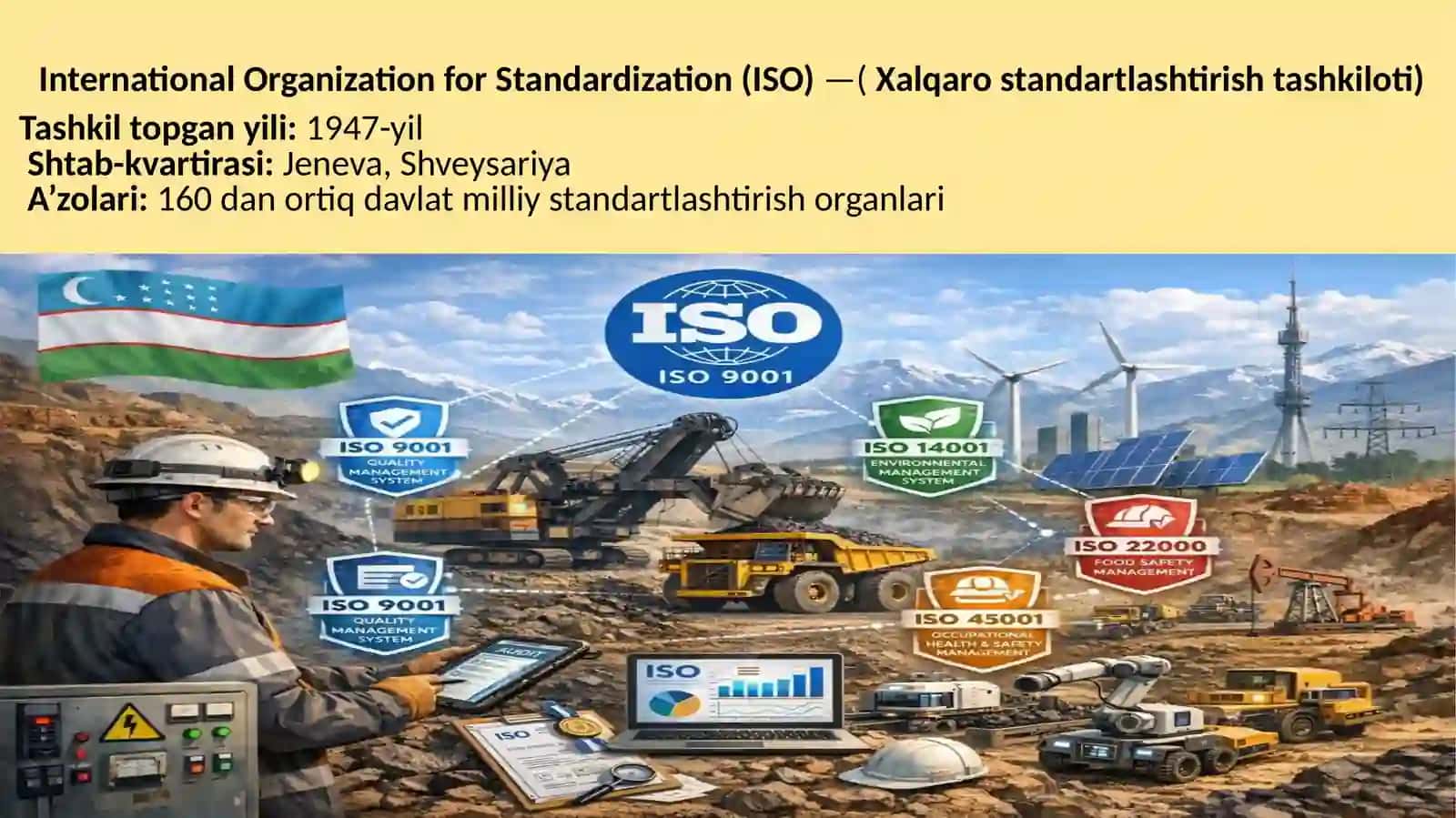 Metrologiyavastandartlashtirishbo'yichaxalqarotashkilotlar 3