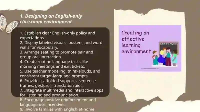 Creating in English enviroment 3