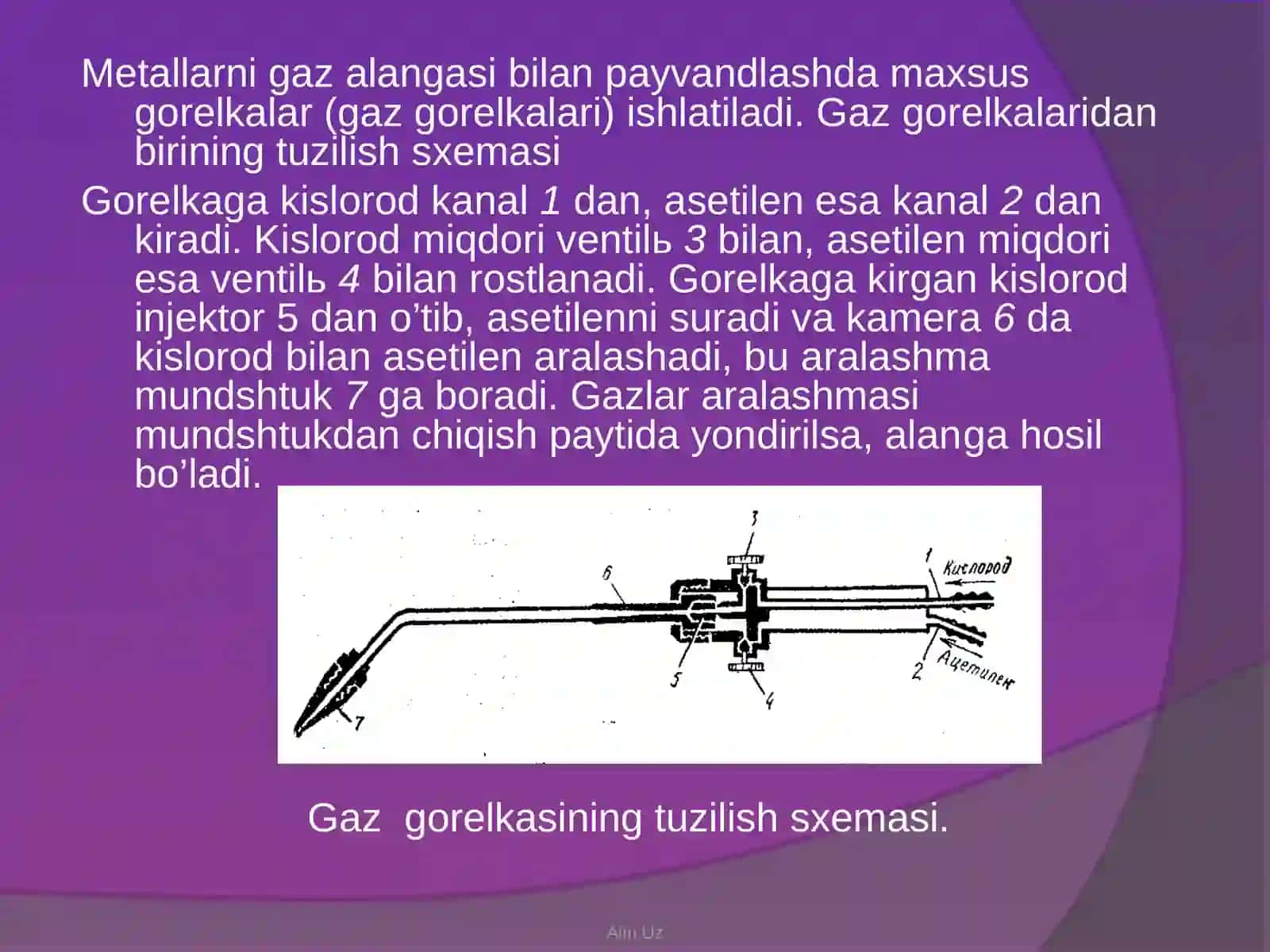 Gaz yordamida payvandlash va kesish 3