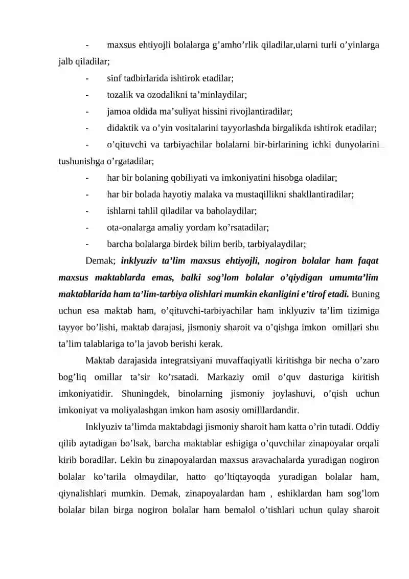 Inklyuziv Ta’lim va Texnologiyalari 3