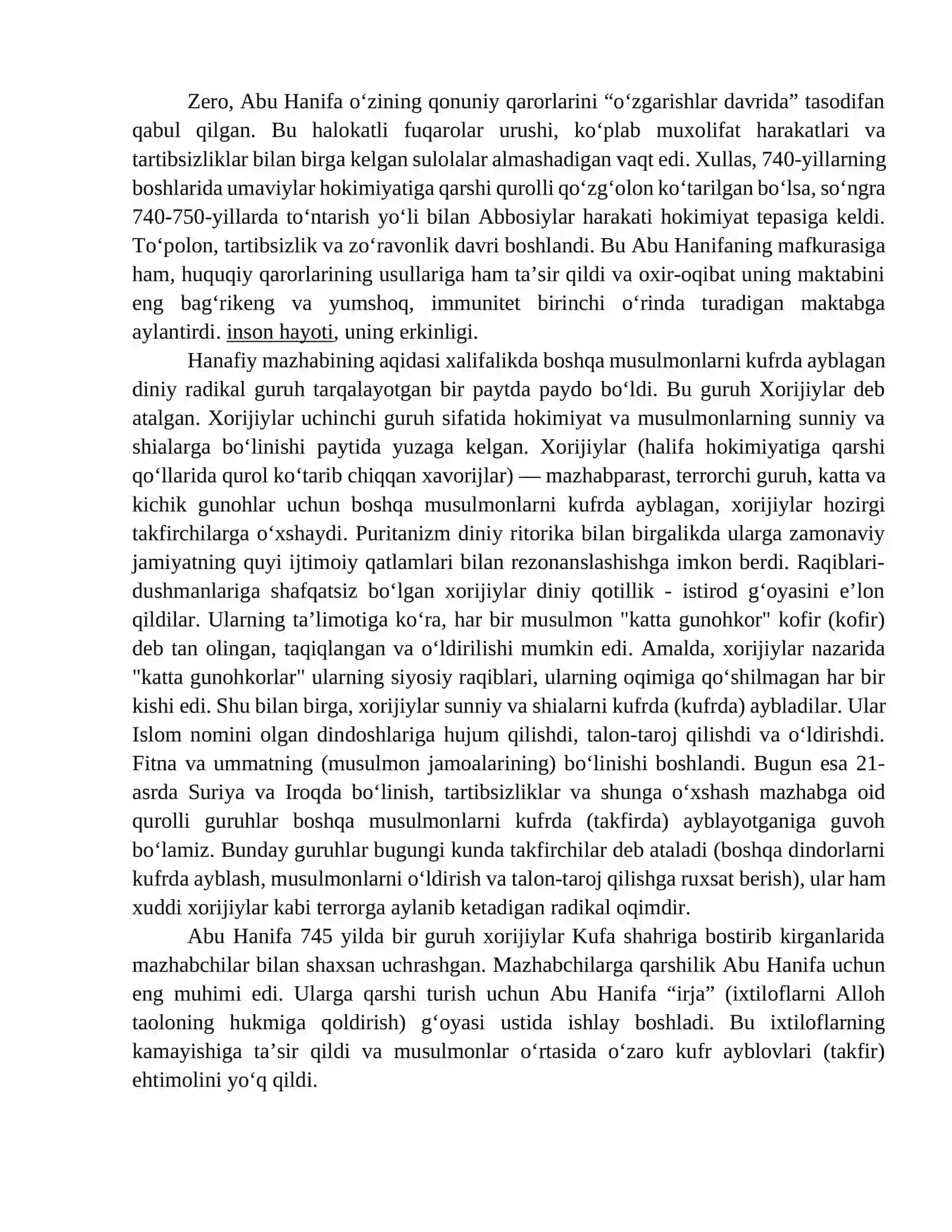 8 – Mavzu. Islom huquqi va manbalari 3