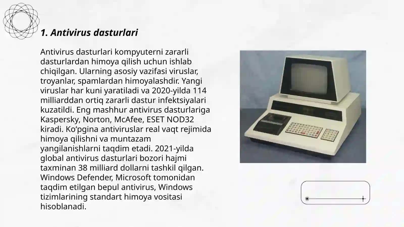 Kompyuter viruslardan himoyalash vositalari 3