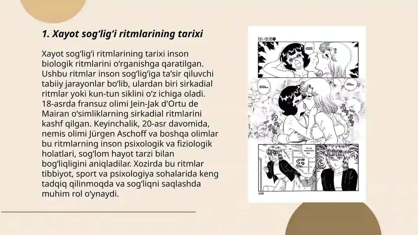 Xayot sogʻliq ritmlari 3
