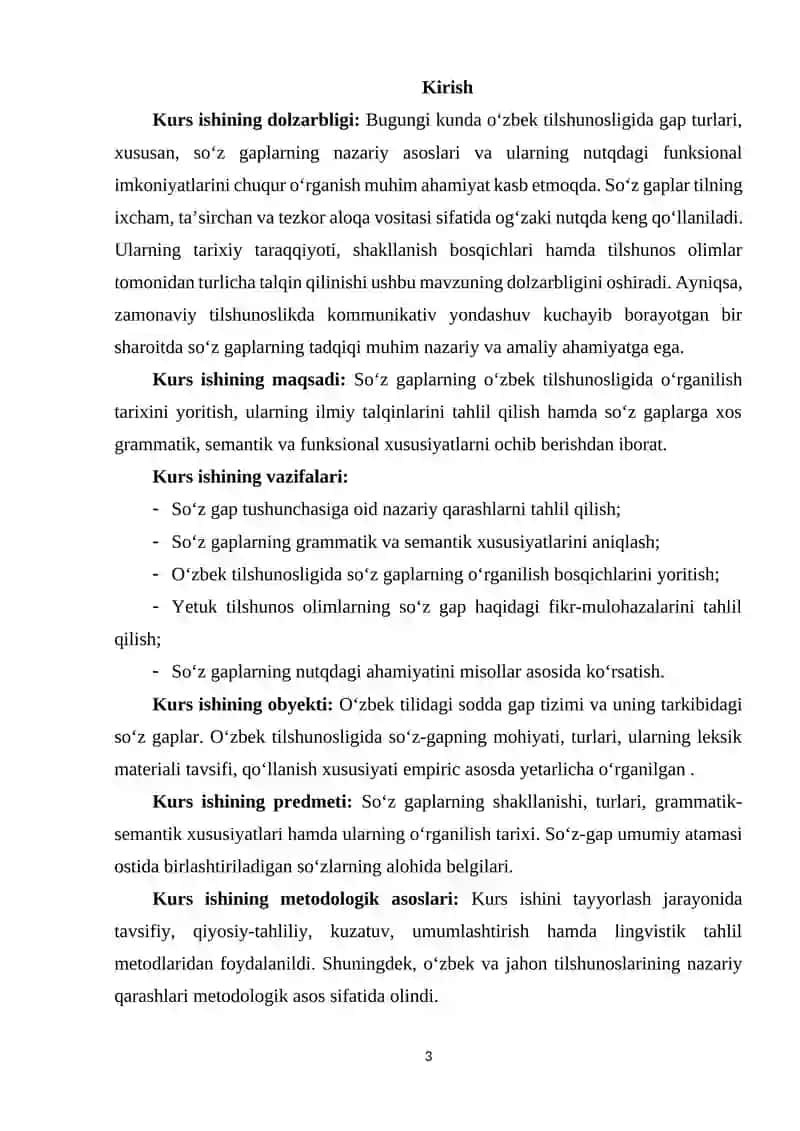 SO‘Z-GAPLARNING O‘RGANILISH TARIXI 3