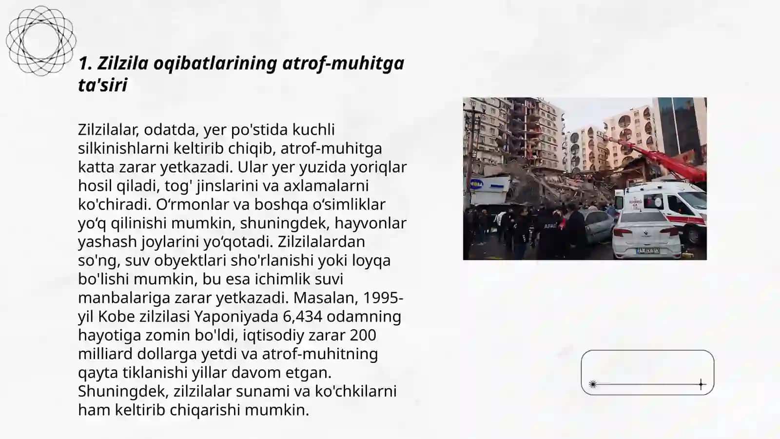 Zilzila oqibatlari 3