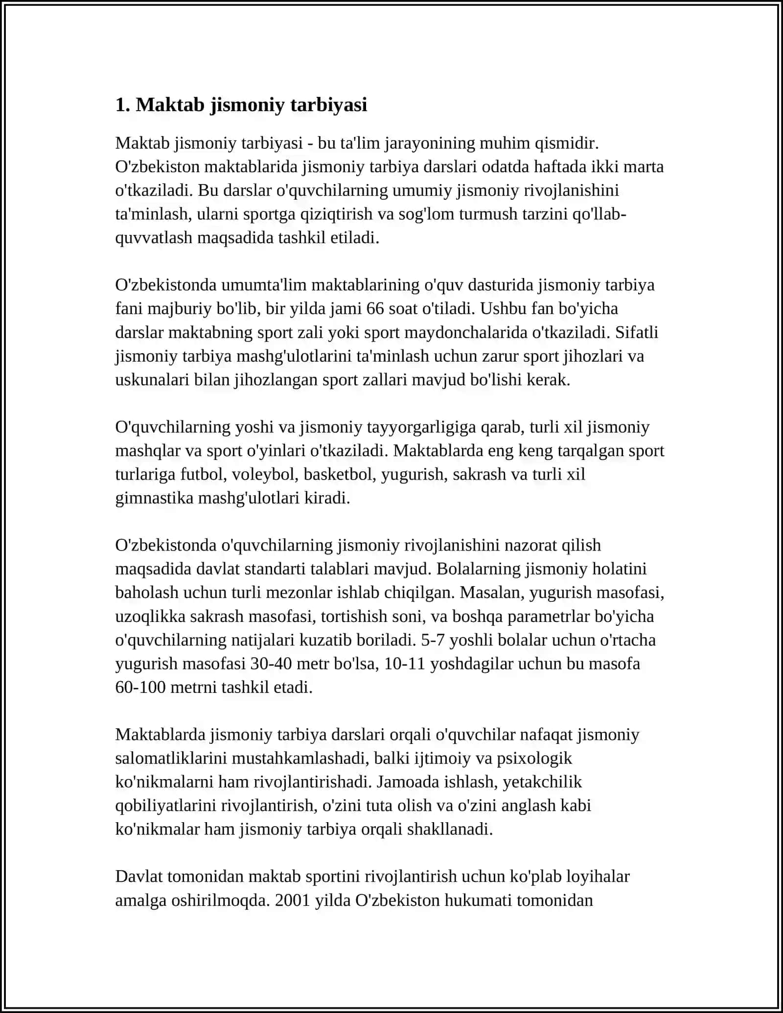 JISMONIY TARBIYA SHAKILARI 3