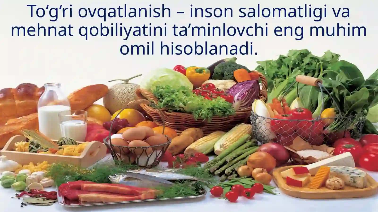 TO’G’RI OVQATLANISH QOIDALARI 3