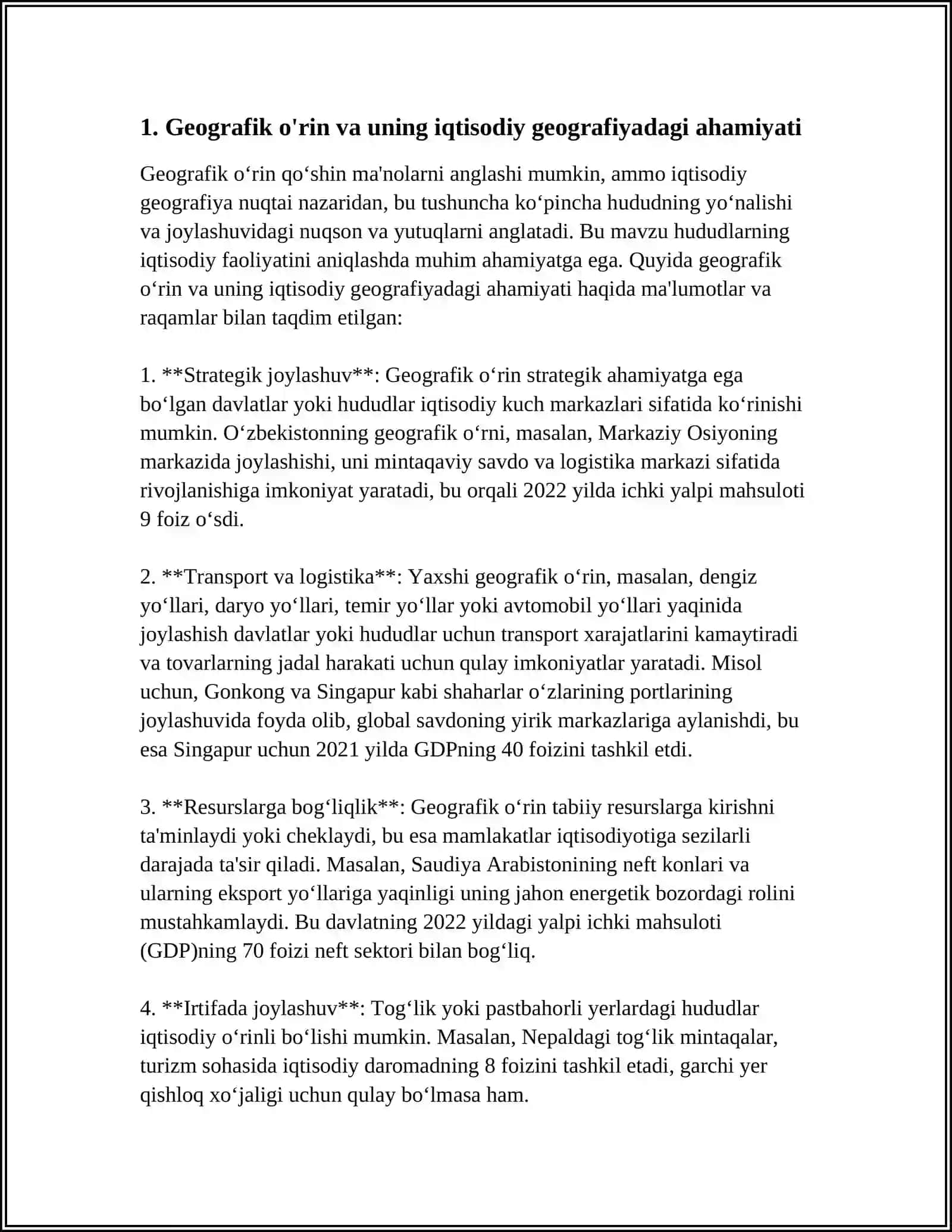 IQTISODIY GEOGRAFIYANING BOSH TUSHUNCHALARI 3