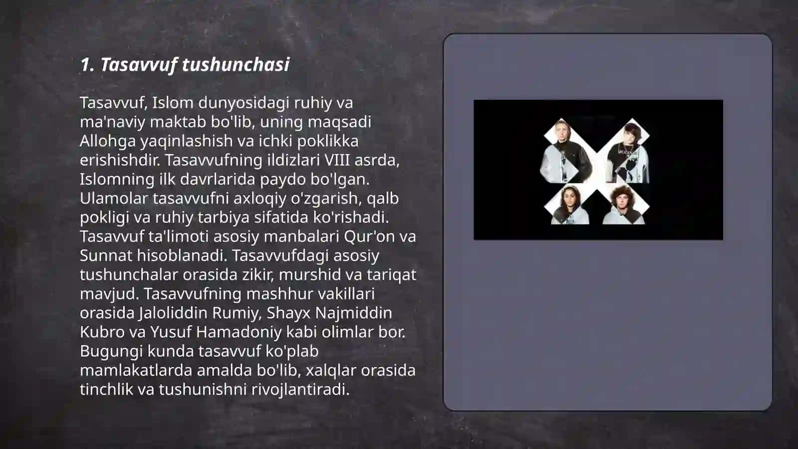 Tasavvuf tushunchasi 3
