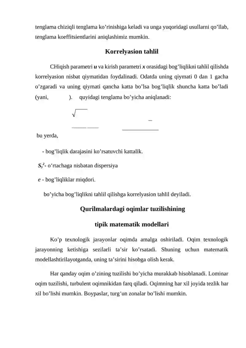 Apparatlardagi oqimlar strukturasi 3