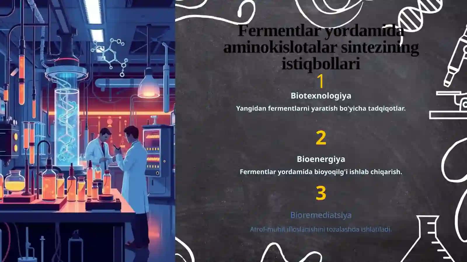 Fermentlar yordamida aminokislotalar sintezi 3