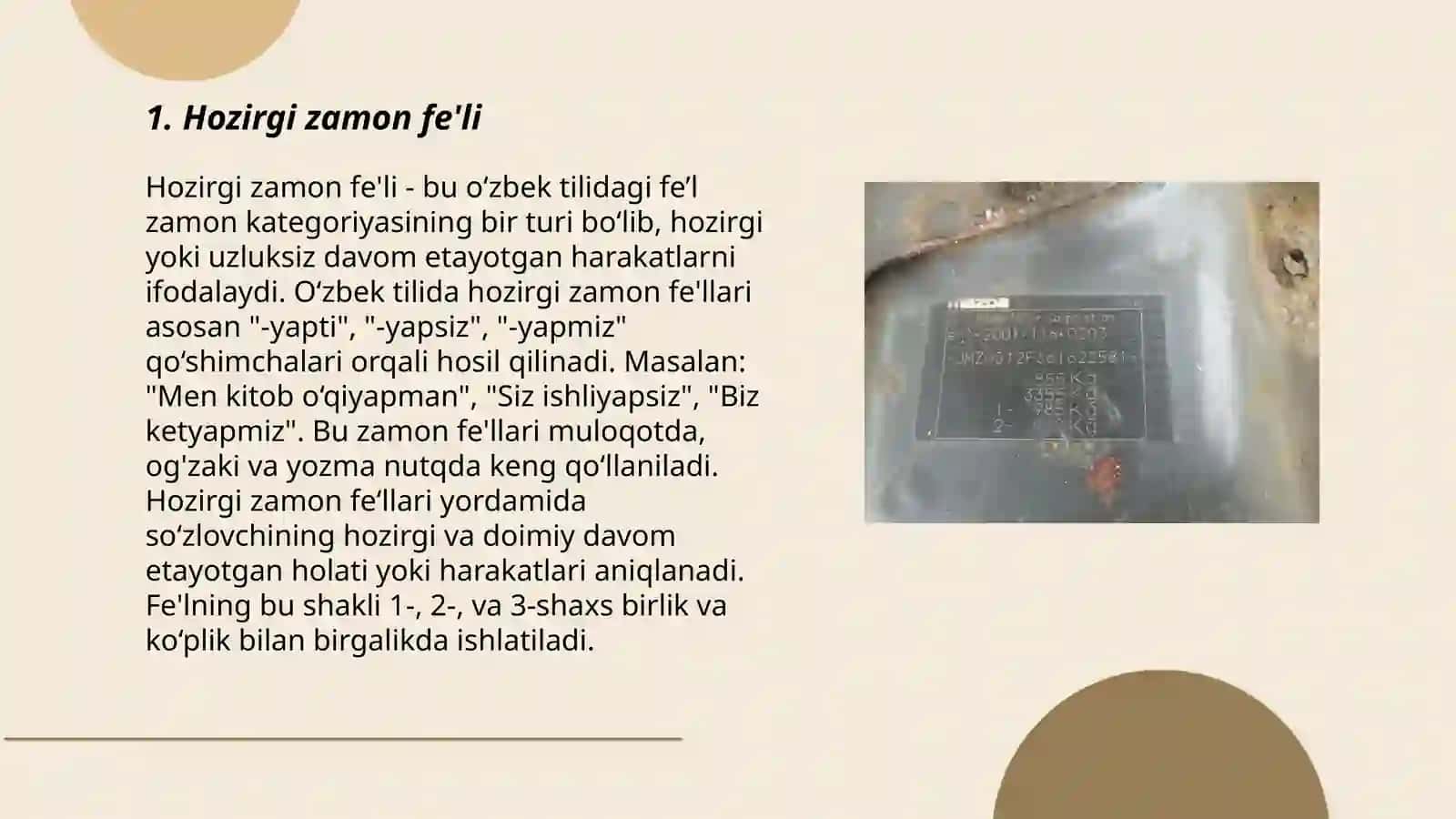 Fe'l zamonlari 3