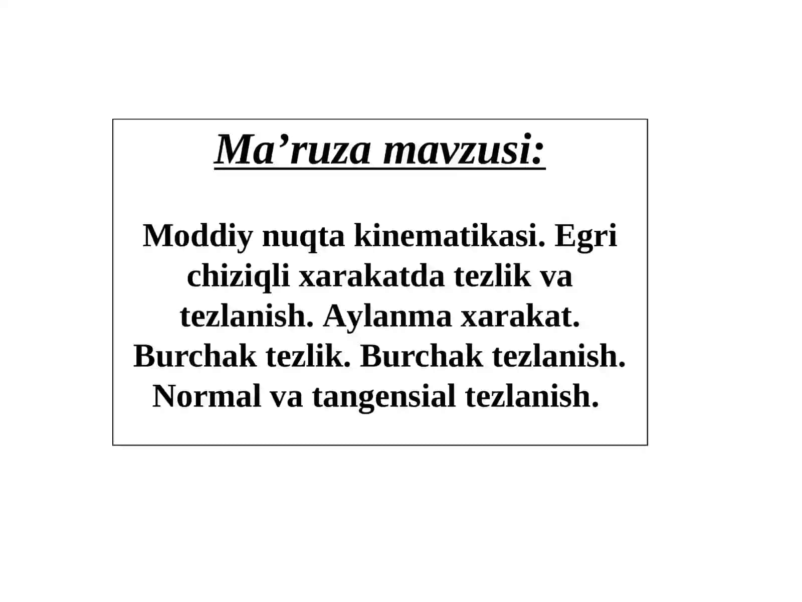 Fizika kursi 3