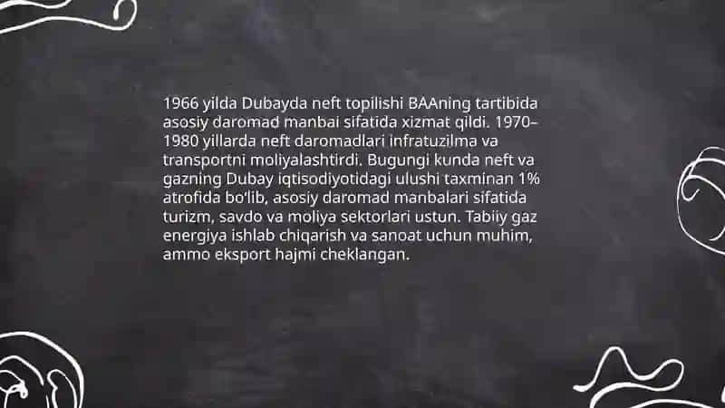 Dubay iqtisodiyoti 3