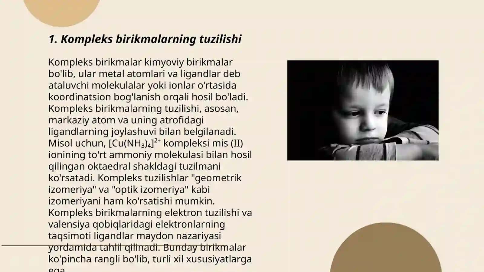 Kompleks birikmalar 3