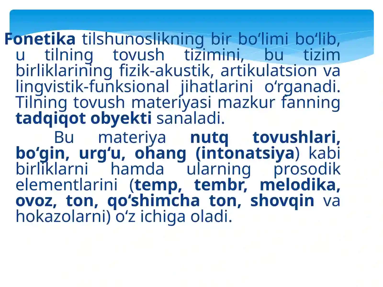 Fonetika va fonologiya 3