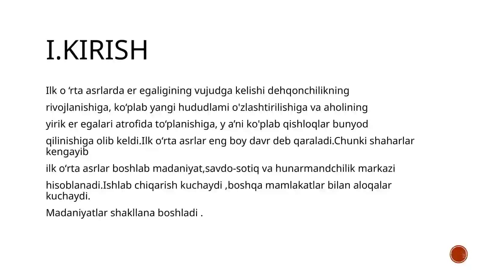 Ilk oʻrta asrlar madaniyati 3