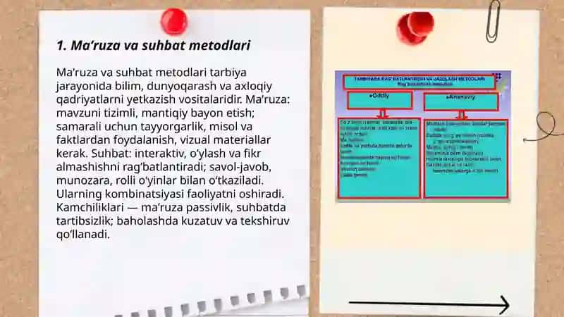 Tarbiya metodlari va vositalari 3