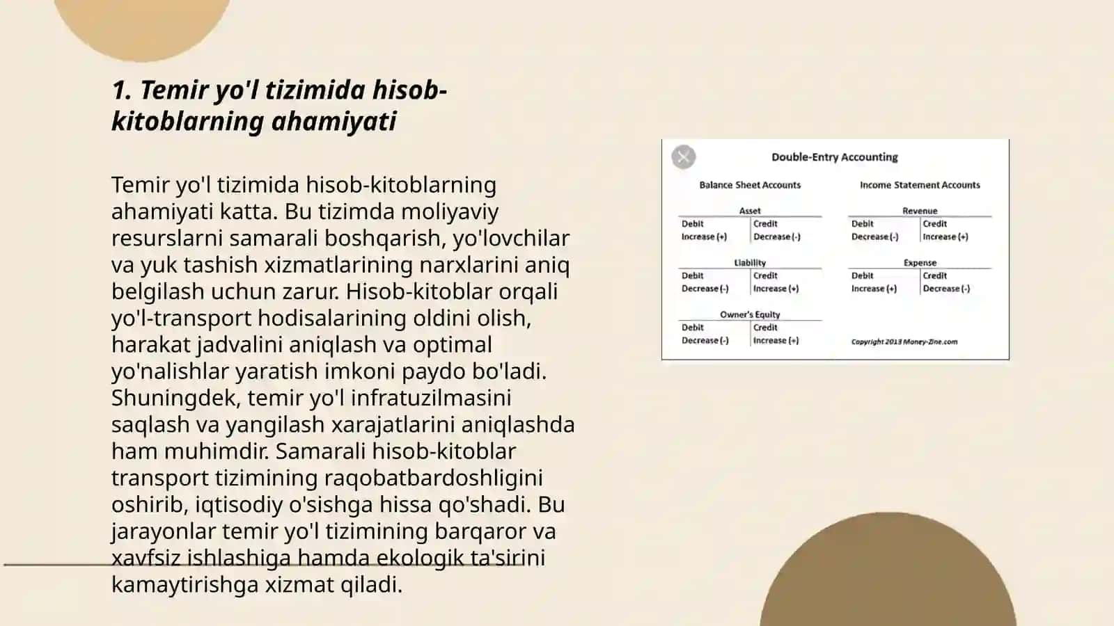 Temir yo'l tizimida hisob-kitoblar tizimi va shakllari 3