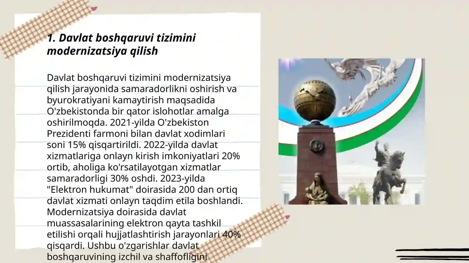 Davlat boshqaruvi tizimini modernizatsiya qilish 3