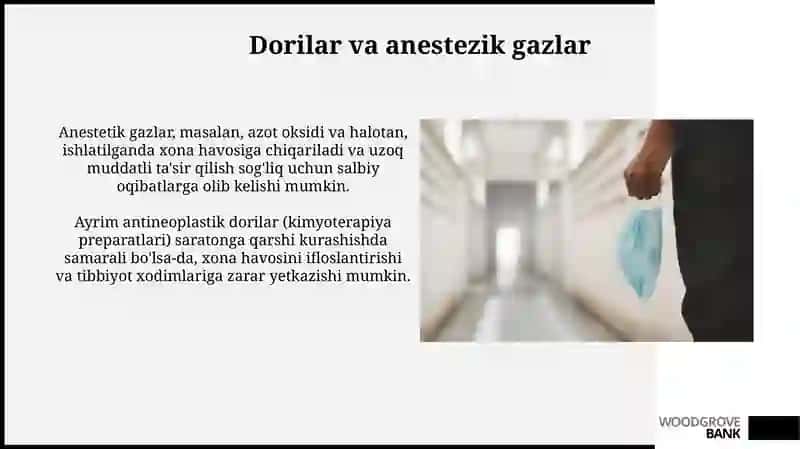 Dorilar va anestezik gazlar 3