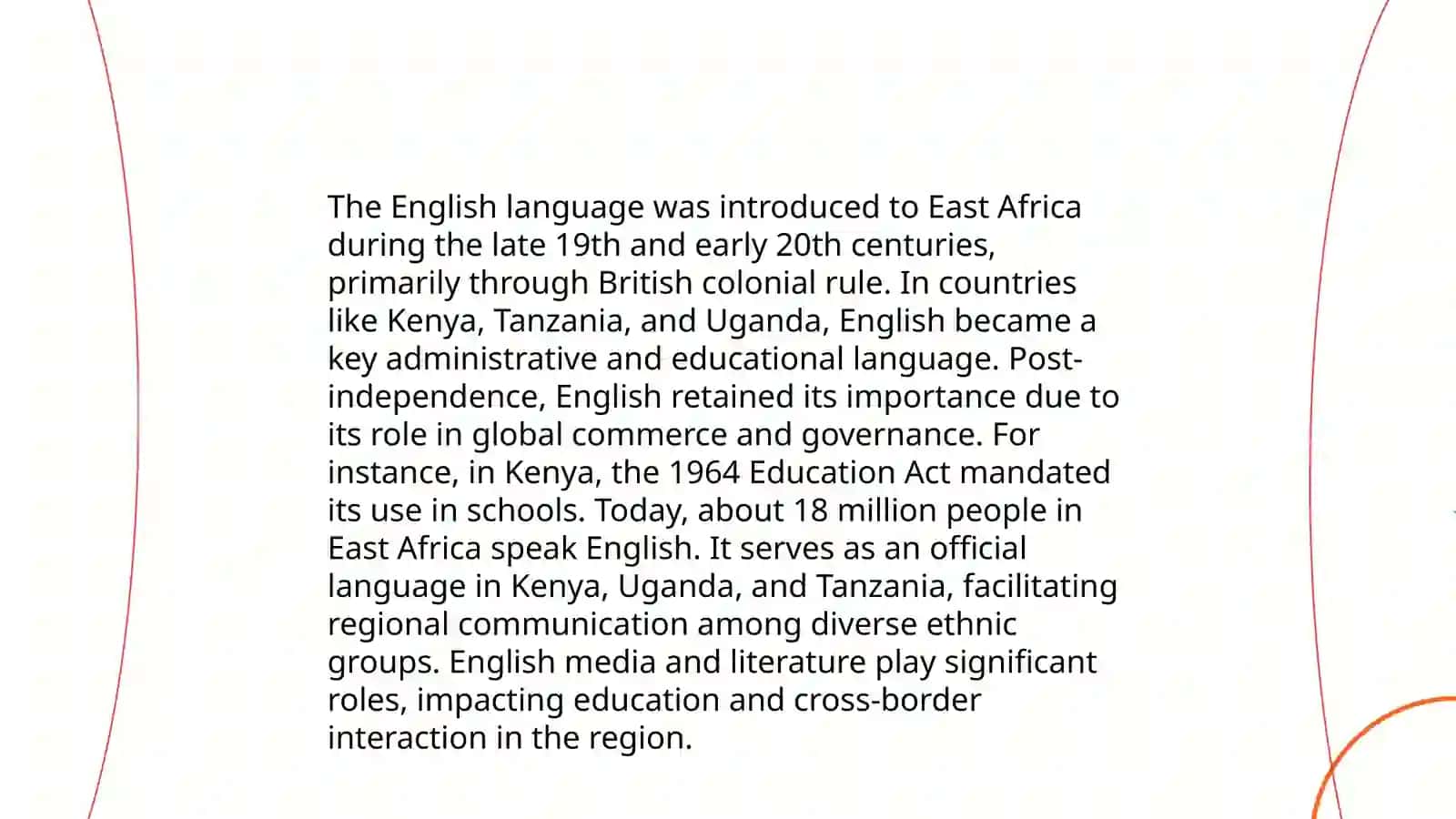 English in East Africa 3
