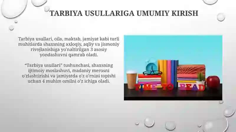 Tarbiyaning umumiy metodlari 3