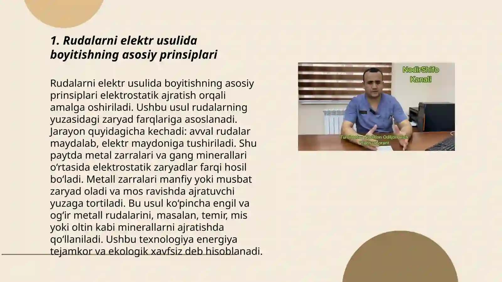 Rudalarni elektr usulida boyitish 3