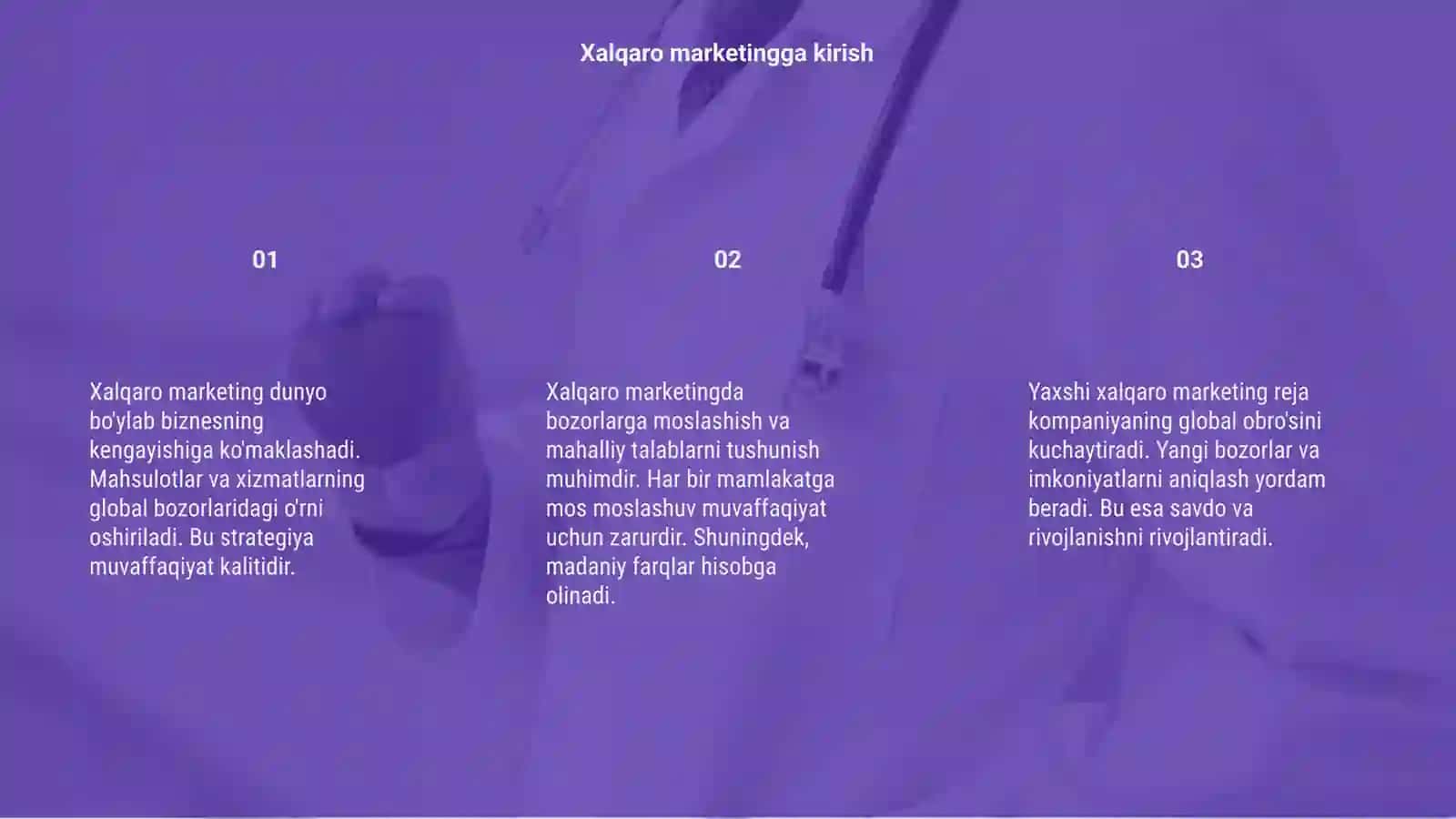 Xalqaro marketing 3