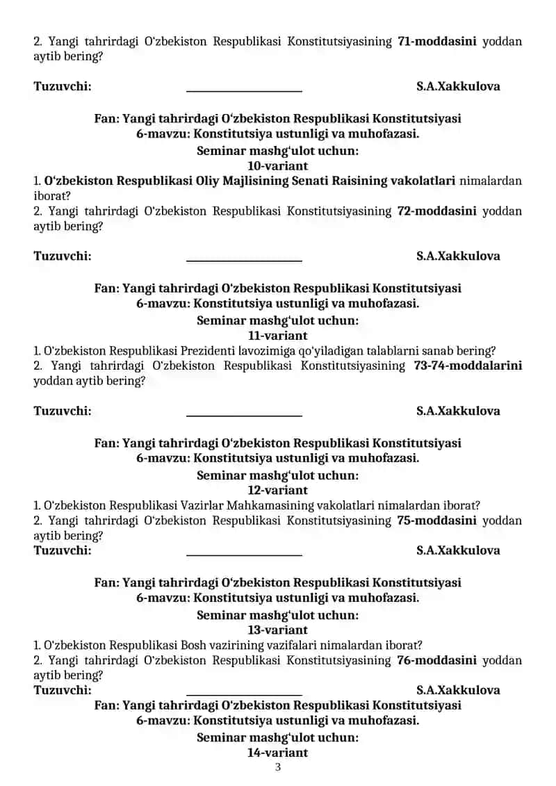 Konstitutsiya ustunligi va muhofazasi 3