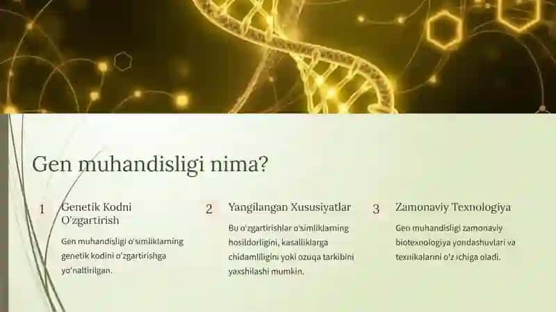 O'simliklar gen muhandisligi 3