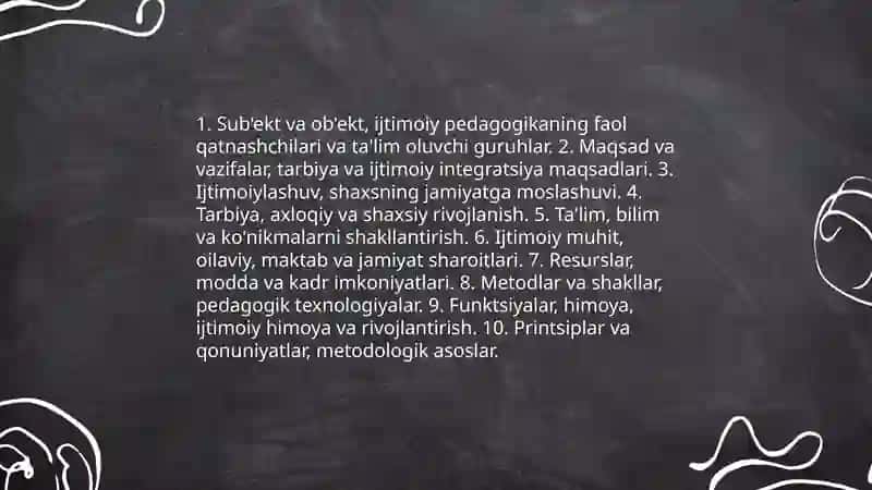 Ijtimoiy pedagogika kategoryalari 3