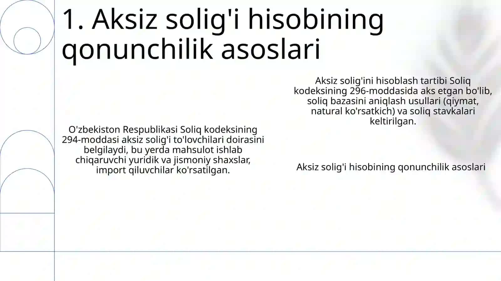 Aktsiz soliği hisobi va uni takomillashtirish 3