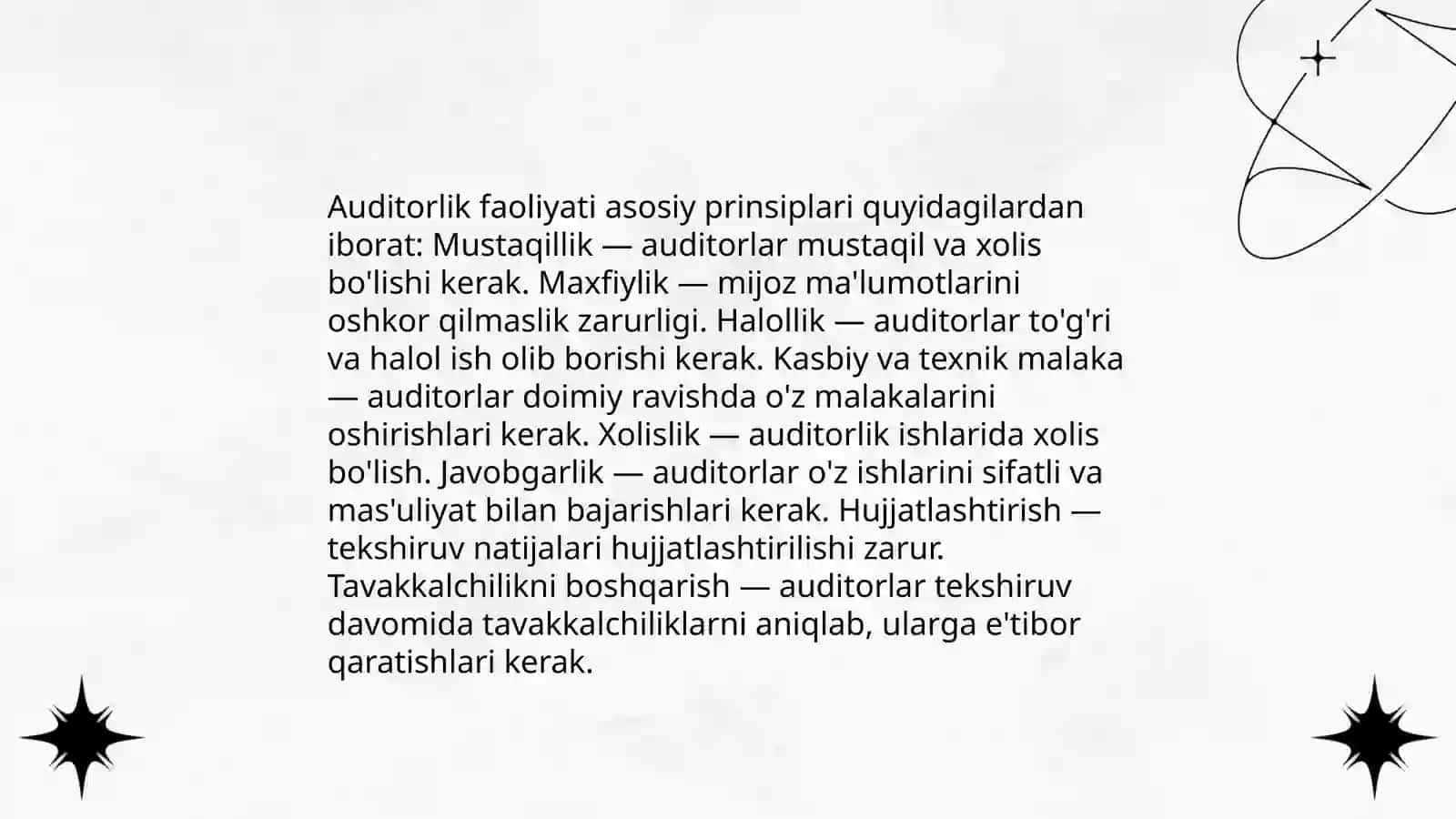 Auditorlik kasb etikasi 3