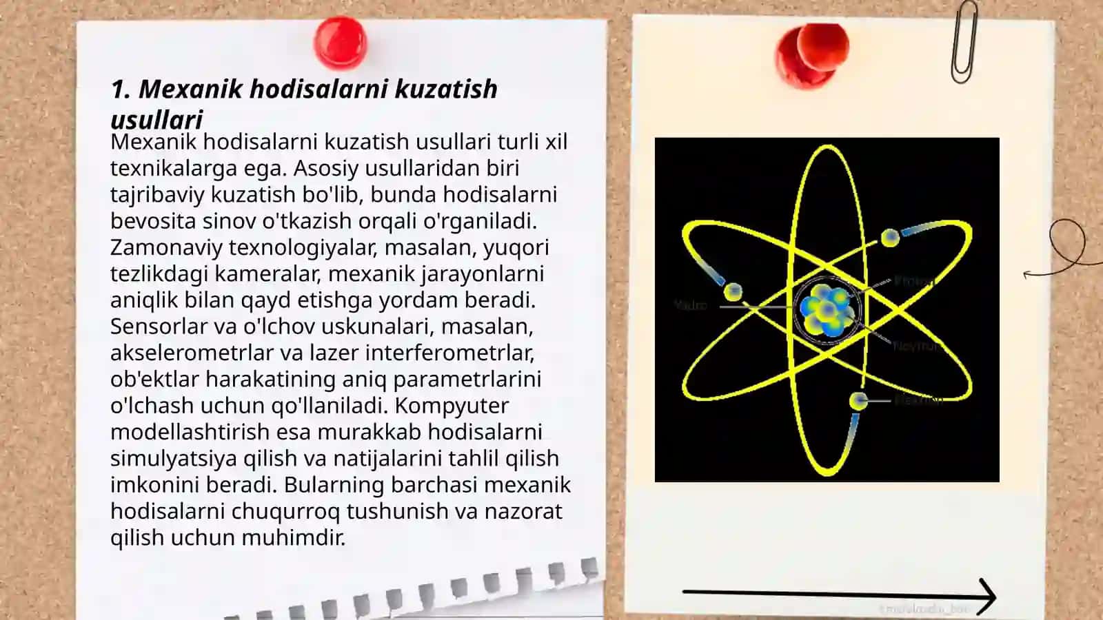 Fizika xodisalarni tekshirish usullari 3