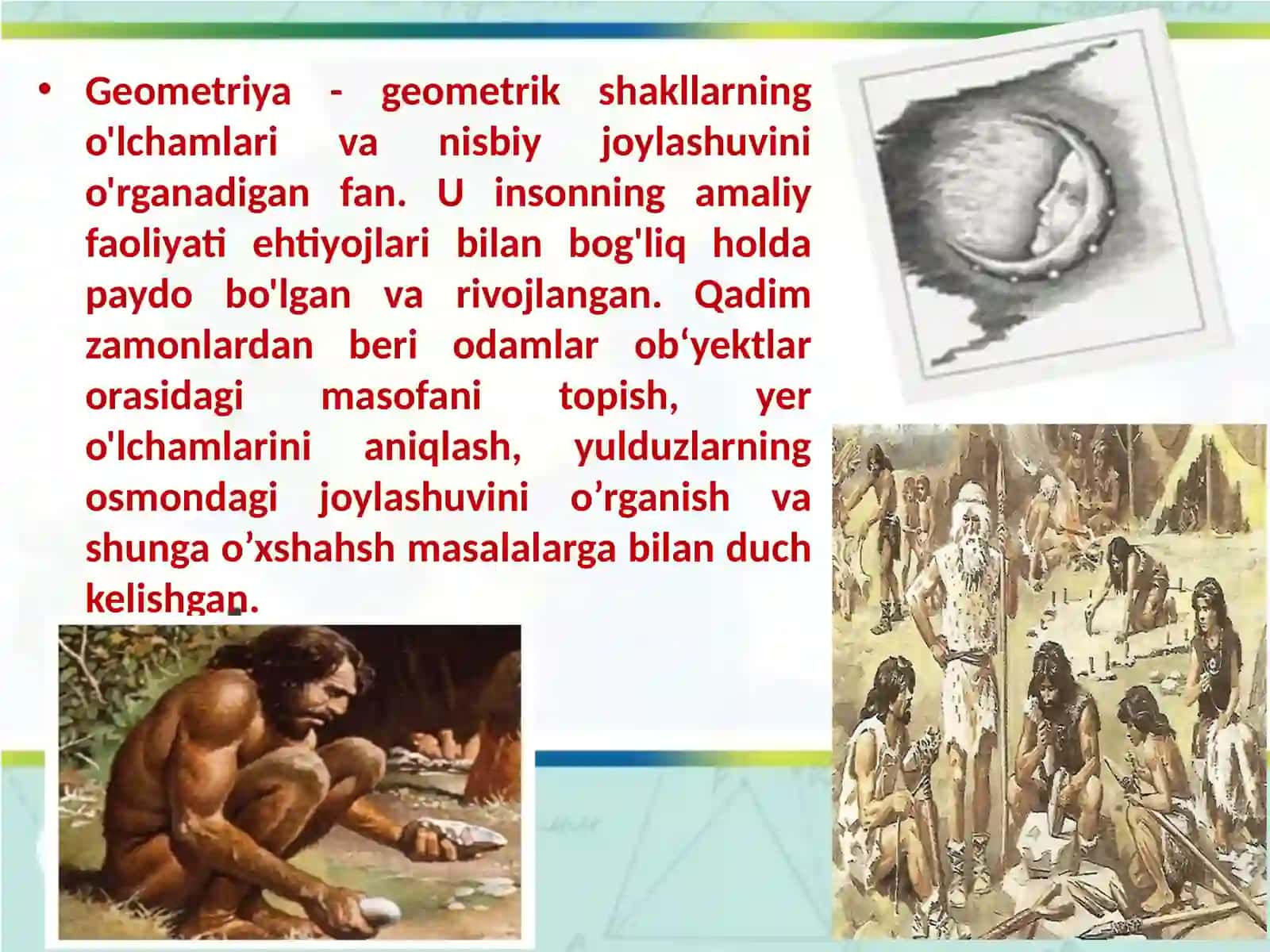 GEOMETRIYA VA UNING VUJUDGA KELISHI 3