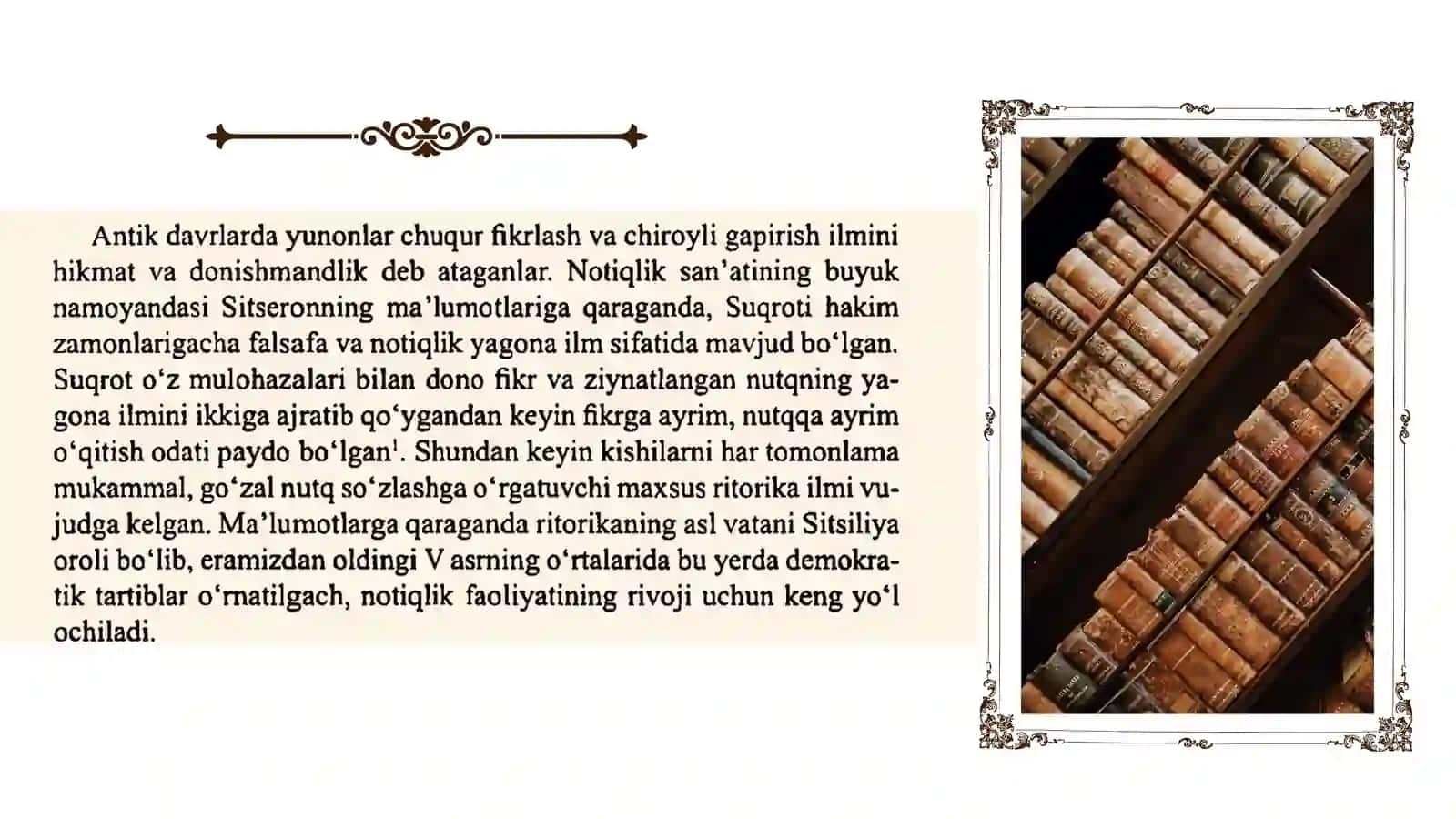 Ifodali o’qish praktikumi 3