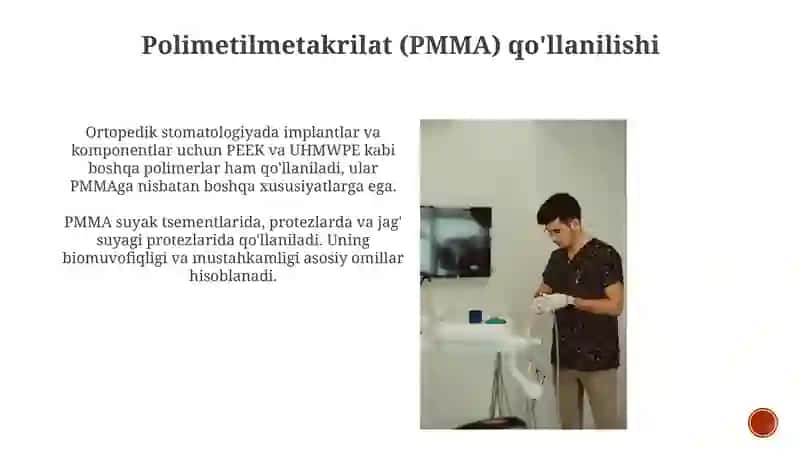Polimerlar. Ortopedik stomatologiyada ishlatiladigan plastmassalar, ularning turlari 3