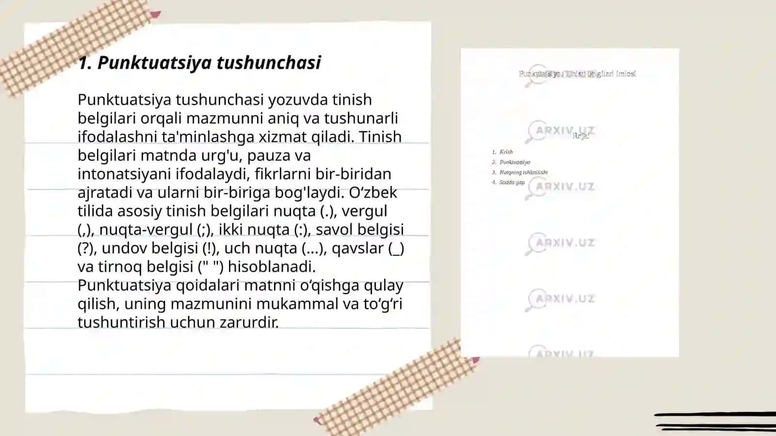 Punktuatsiya tarixi 3
